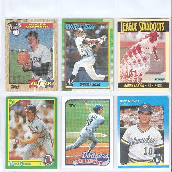 Baseball Cards Set Sports Trading Cards Lot of 150 - Picture 5 of 6
